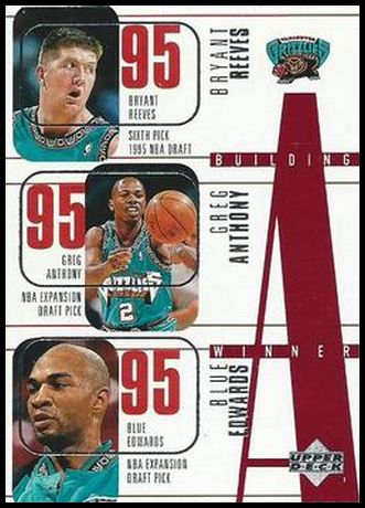 163 Bryant Reeves Greg Anthony Shareef Abdur-Rahim Blue Edwards Lawrence Moten BW